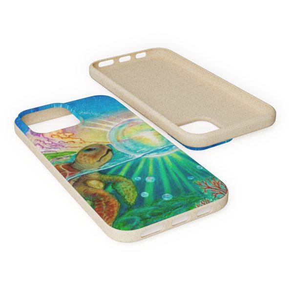 Mama Turtle Bubble EcoFriendly Turtle Phone Case Biodegradable - Image 82