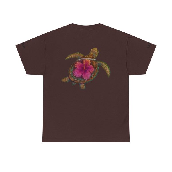 MamaTurtle Blossom Unisex Heavy Cotton Tee - Image 10