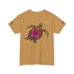 MamaTurtle Blossom Unisex Heavy Cotton Tee - Image 24