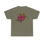 MamaTurtle Blossom Unisex Heavy Cotton Tee - Image 34