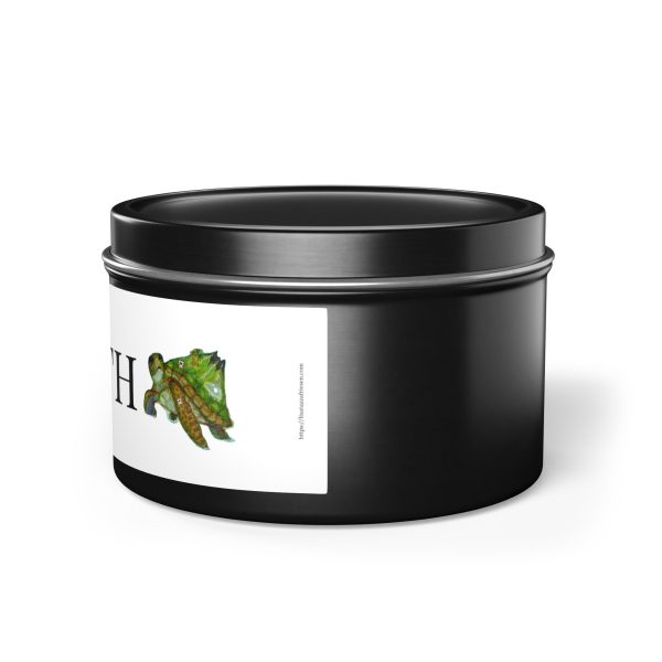 Mama Turtle Strength Tin Candle - Image 3