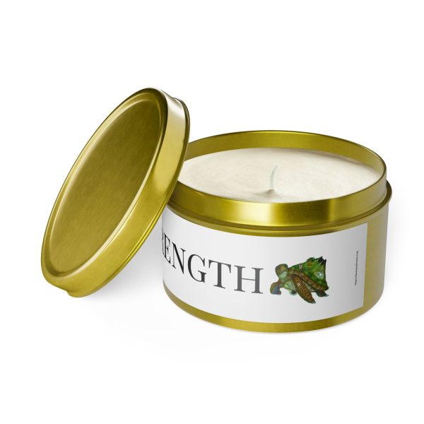 Mama Turtle Strength Tin Candle - Image 8