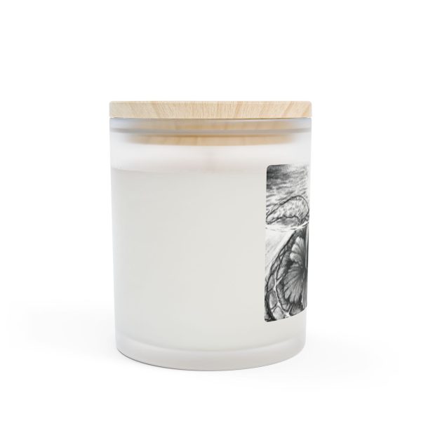 Mama Turtle Frosted Glass Candle - Image 2